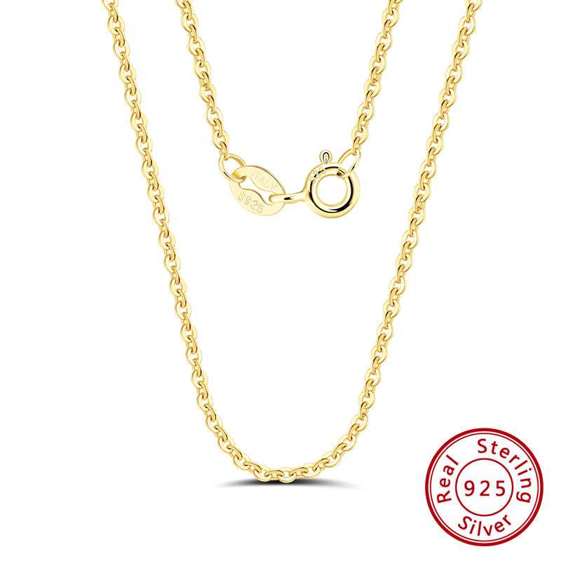 Collar de 50cm Bañada en Oro 14K