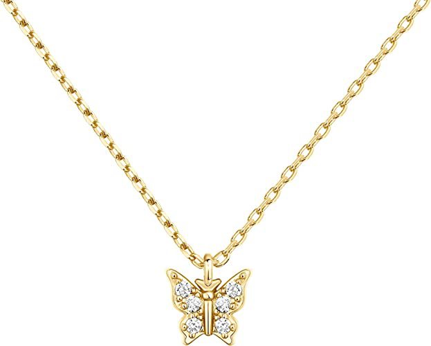 Collar Mariposa Plata 925