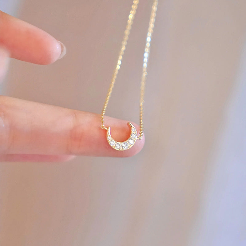 Collar Luna Plata 925