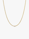 Collar de 55cm Bañada en Oro 14K