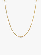 Collar de 55cm Bañada en Oro 14K
